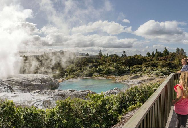 Waitomo and Rotorua